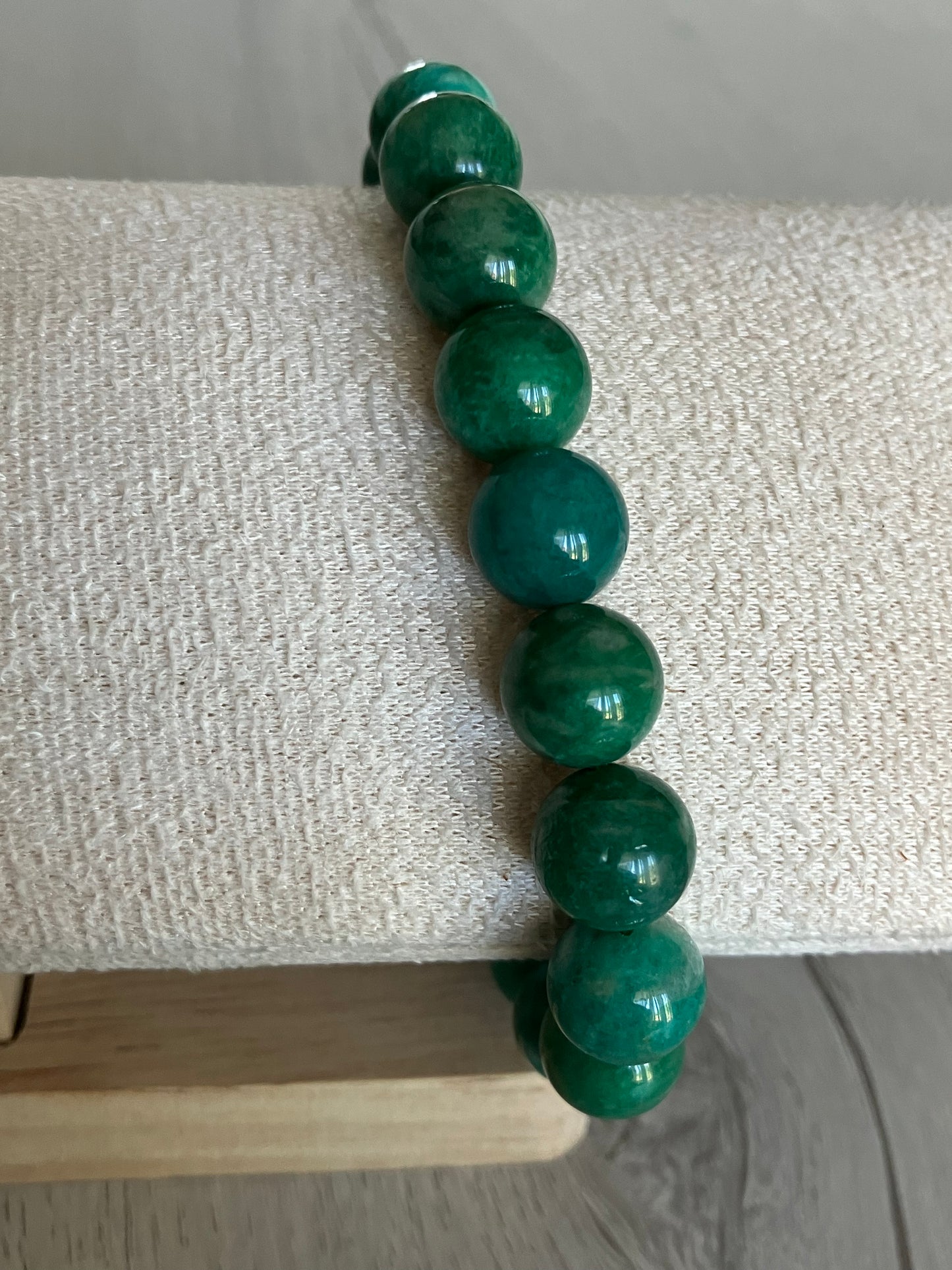 Bracelet 10mm Amazonite Russie A+