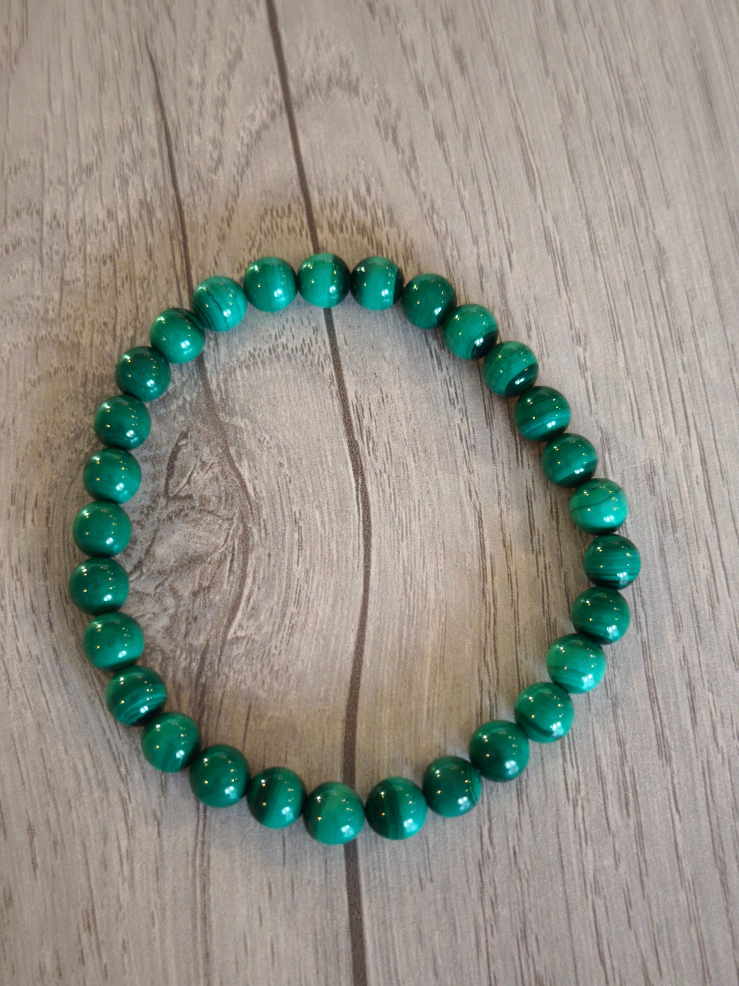 Bracelet 0.6mm Malachite A