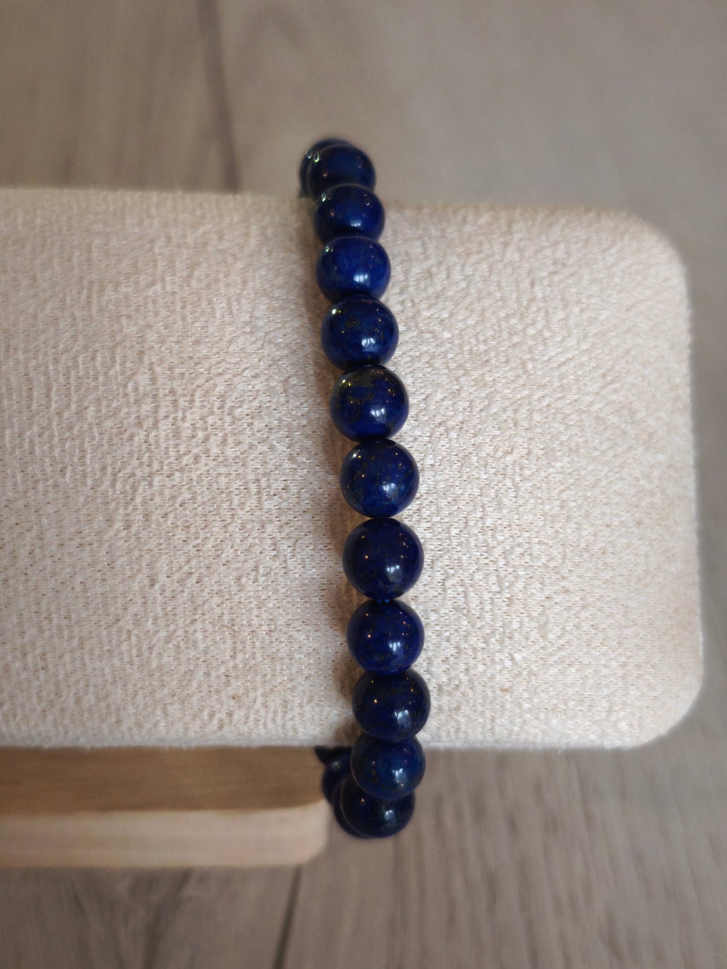 Bracelet 0.8mm Lapis-lazuli AA+