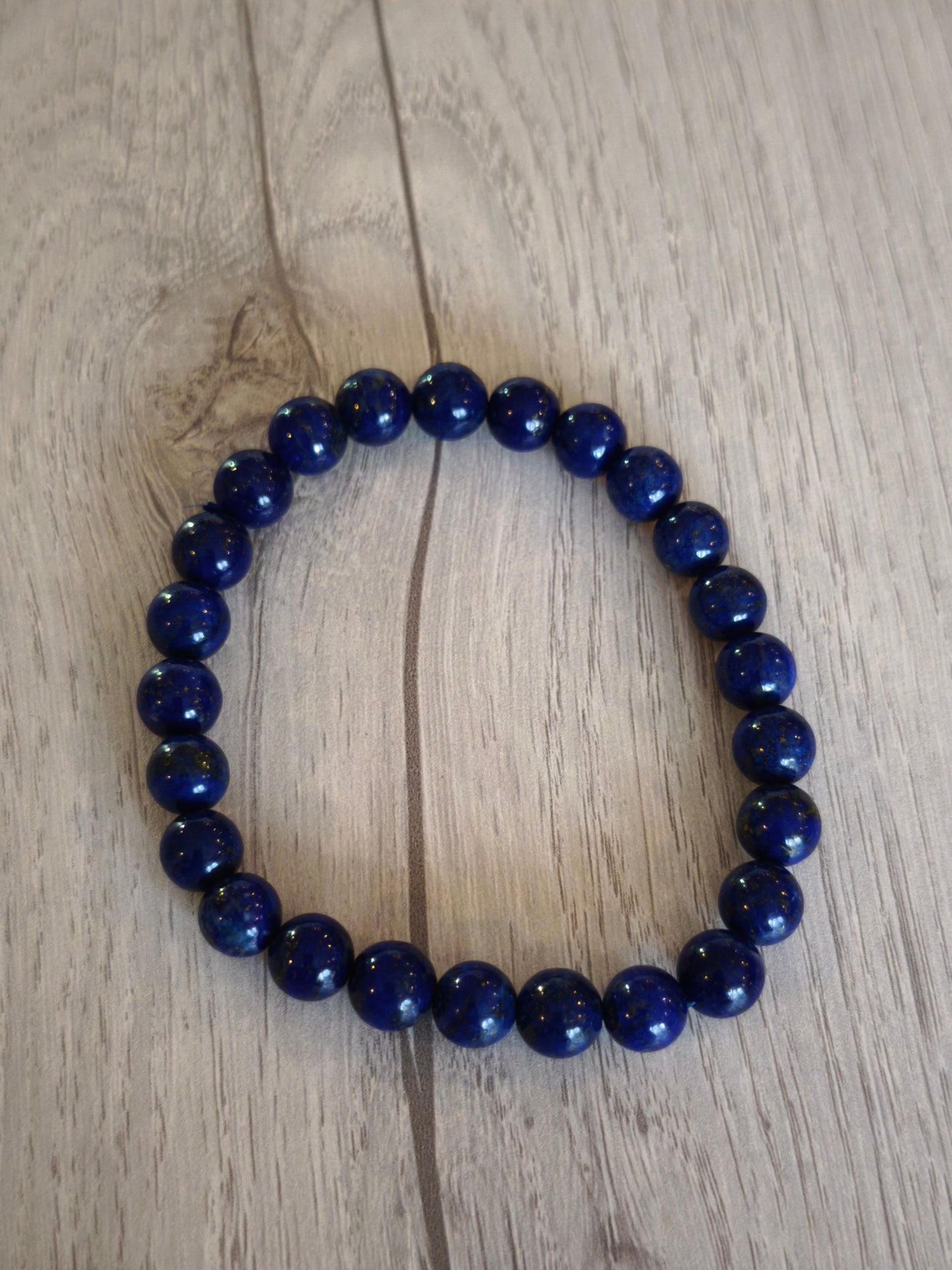 Bracelet 0.8mm Lapis-lazuli AA+