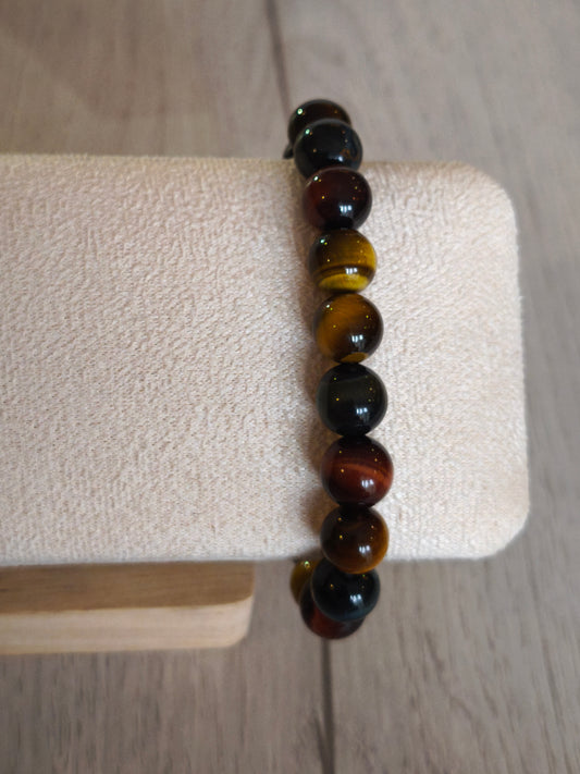 Bracelet boule 10mm Oeil Multiple AAA