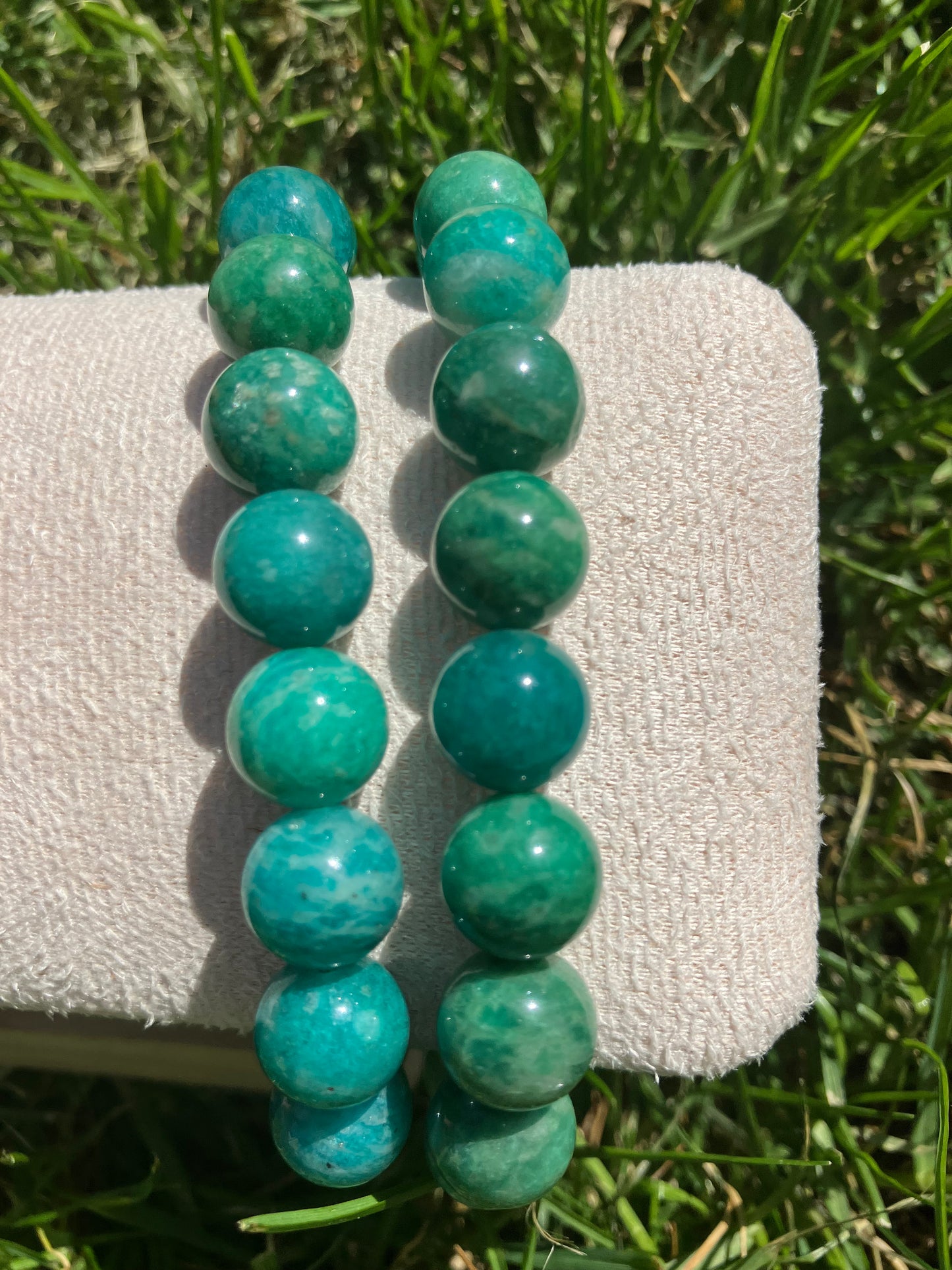 Bracelet 10mm Amazonite Russie A+