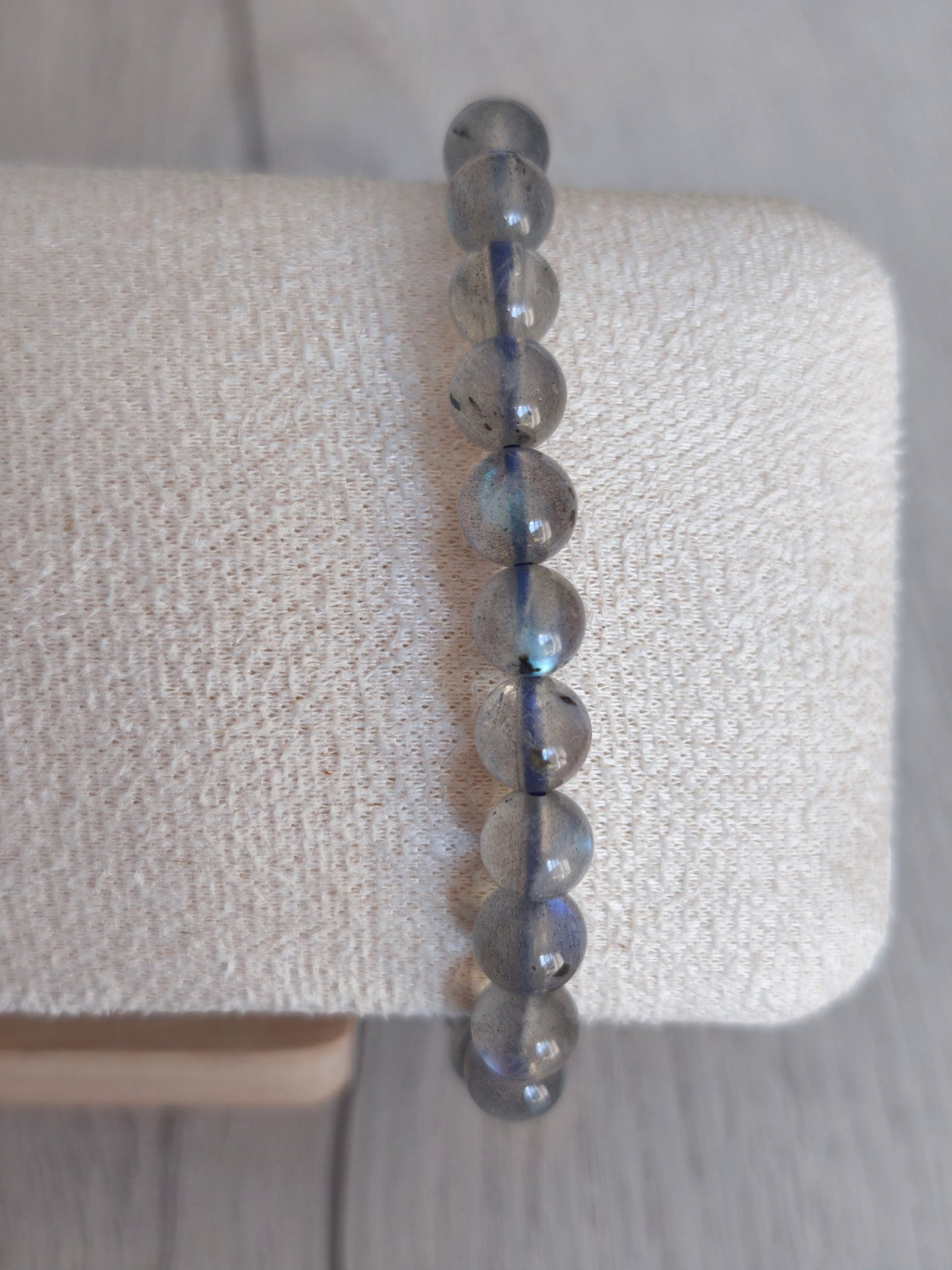 Bracelet boule 08mm Labradorite AAA